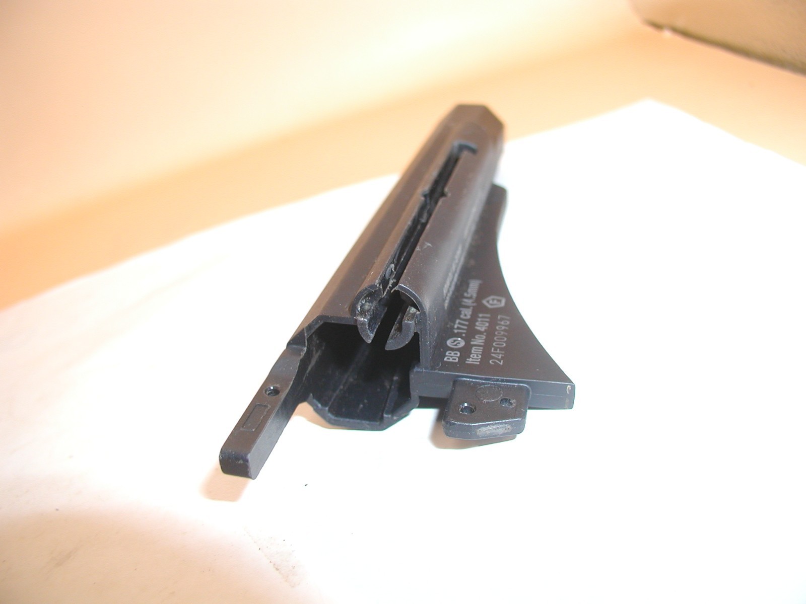 Barra 1858 Black and Gold Airgun - Barrel Housing, Plastic - Image 5