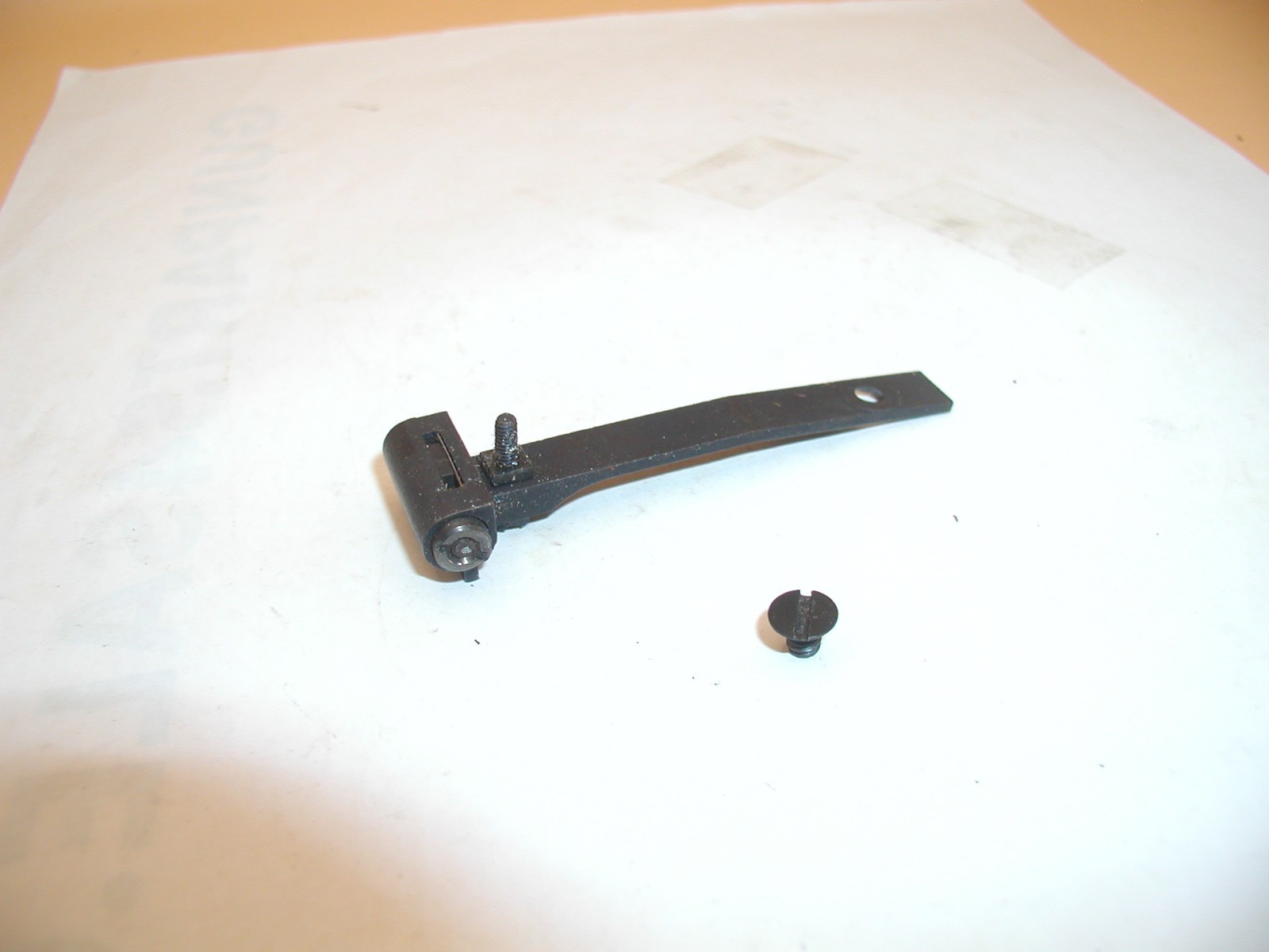 crosman 38t 22 cal revolver rear sight assembly 227519810862 2 Crosman 38T .22 cal Revolver - Rear Sight Assembly - Image 2