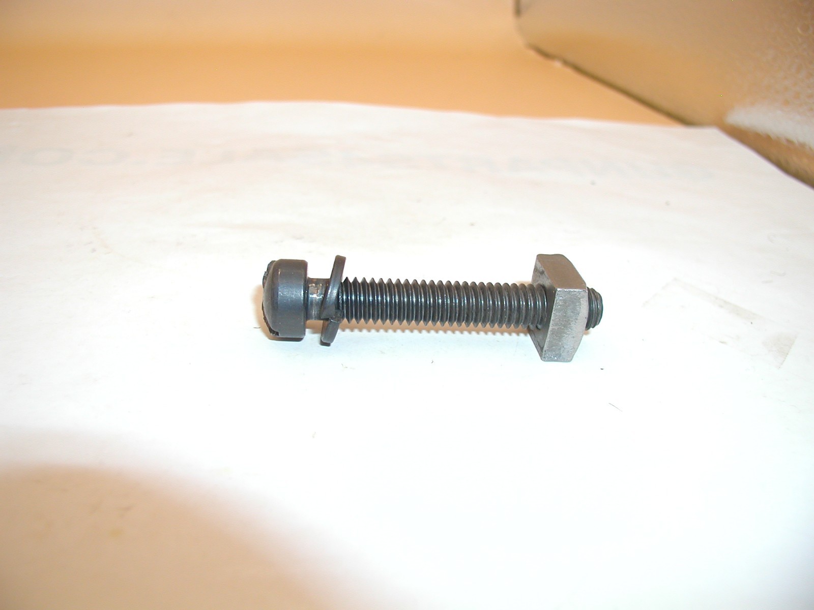 Crosman 66A - Stock Bolt w/ Nut, Flat Head Screw