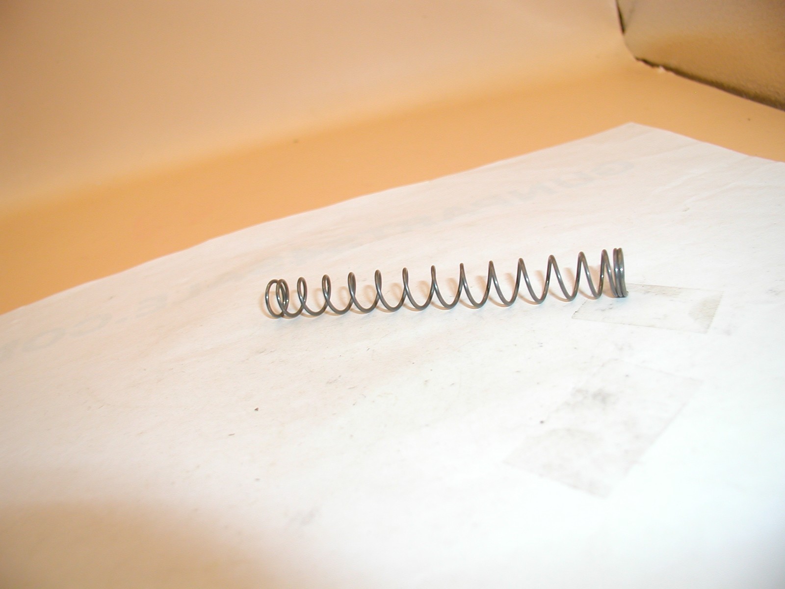 Barra 1858 Black and Gold Airgun - Barrel/Recoil Spring - Image 3