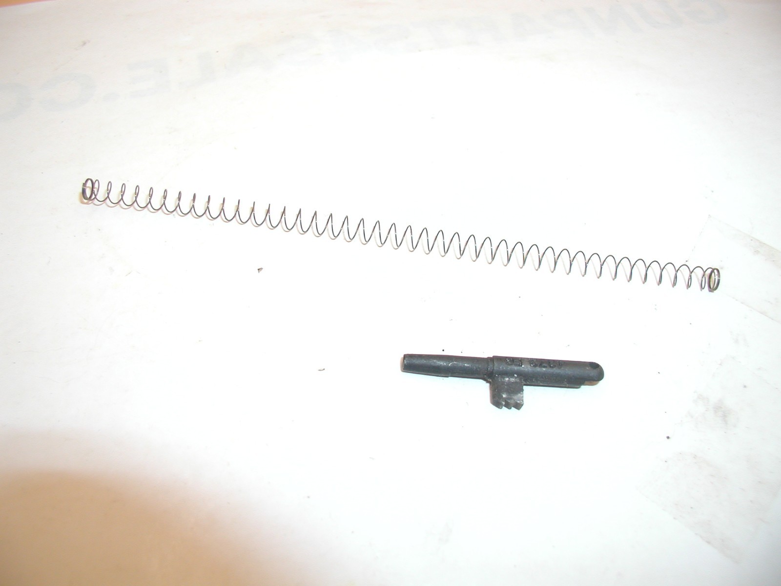 Barra 1858 Black and Gold Airgun - Feeder and Spring
