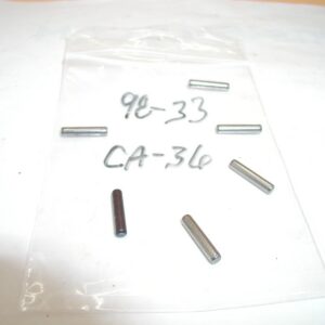 Tippmann Gryphon Paintball Gun - 5 Dowel Pin 1/8x5/8 Chrome, 1 Black