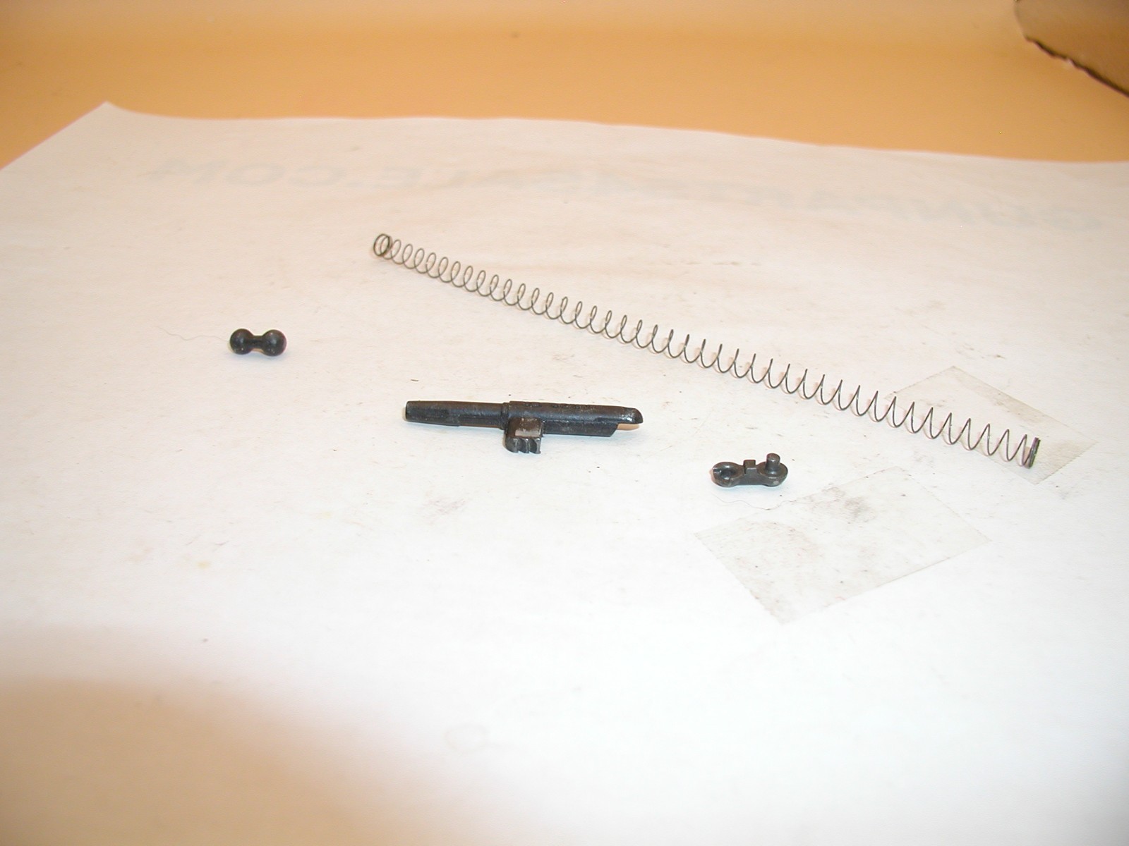 Barra 1858 Western Airgun - Feeder and Spring
