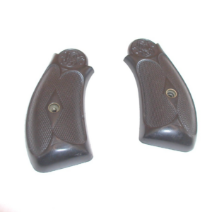 Smith & Wesson 38 Safety Hammerless - Grip Set, Black
