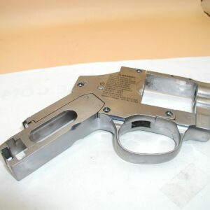 bear river 357 air gun revolver chassis w thumb piece and sideplate chrome 227488330977
