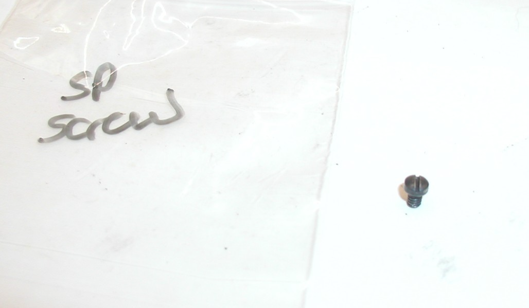 Smith & Wesson 38 Safety Hammerless - Sideplate Screw
