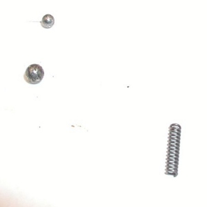 Crosman MK I Target Air Pistol - Safety Cylinder, Spring, Clip and Detent Balls