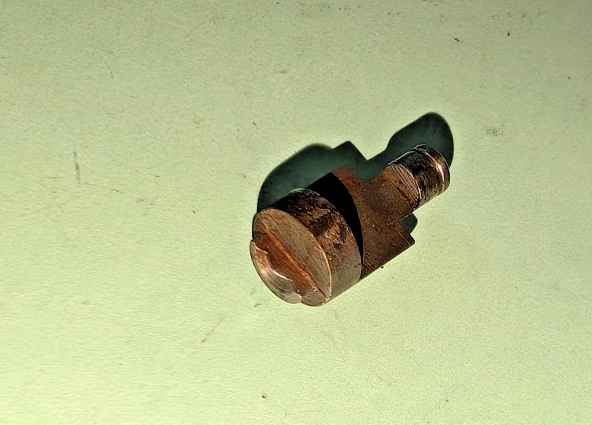 Crosman MK I Target Air Pistol - Safety Cylinder, Spring, Clip and Detent Balls - Image 7